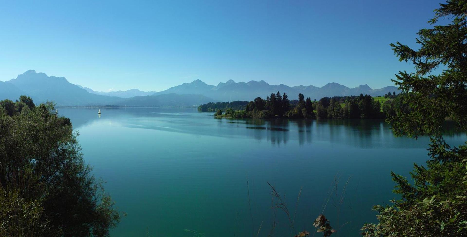 Landhaus Am See Appartement Lh 1 Schwangau Esterno foto